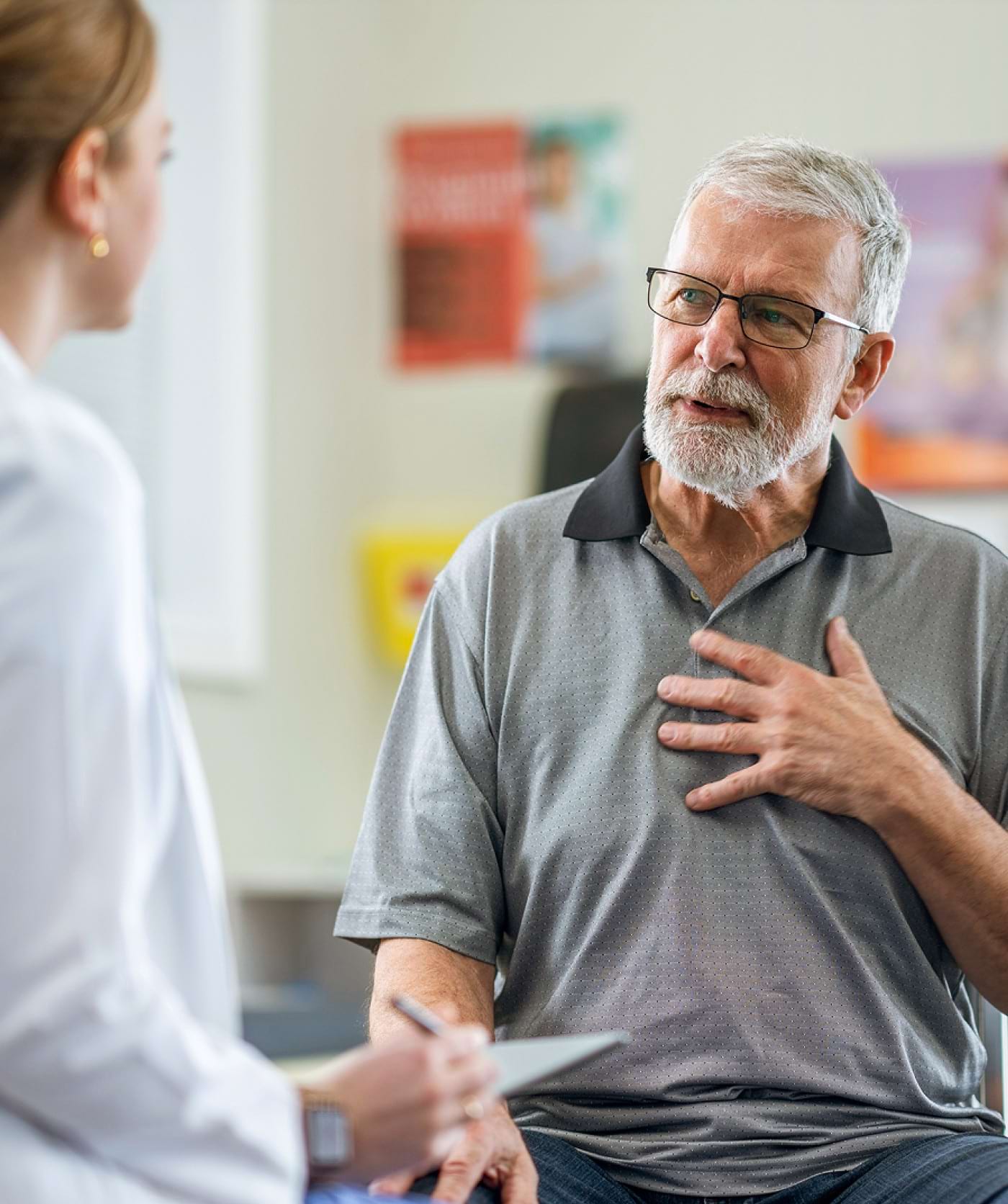 Nach Herzinfarkt Banner